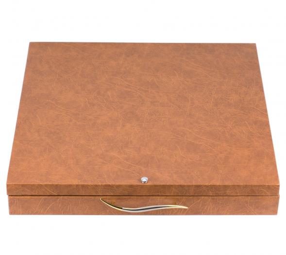 Шахматы мрамор змеевик 400х400 мм 119304