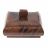 Шкатулка камень обсидиан коричневый 11,5х9,5х7 см