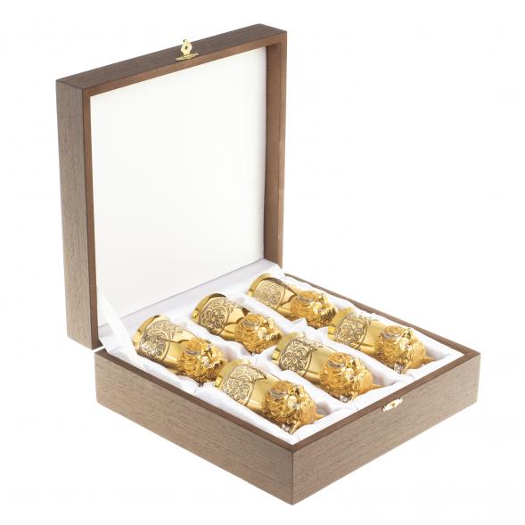 Стопки перевертыши &amp;quot;Рысь&amp;quot; набор 6 шт Златоуст 123667