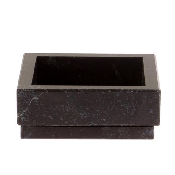 Подставка для скрепок из черного змеевика 125487