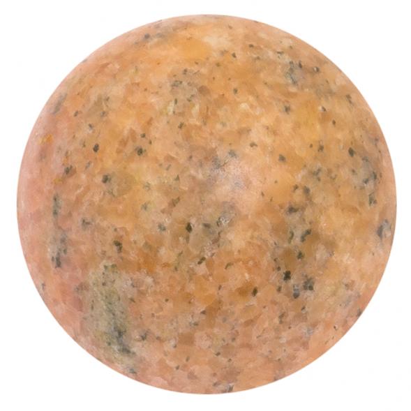 Шар из розового мрамора 4 см 125633