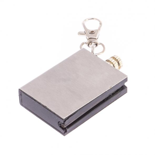 Брелок огниво &amp;quot;Вечная спичка&amp;quot; с накладкой из яшмы 2,8х1,3х5 см 126694