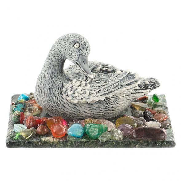 Сувенир из мрамолита &amp;quot;Утка&amp;quot; 119853
