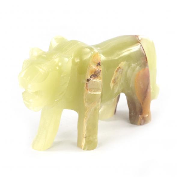 Настольная фигурка &amp;quot;Тигр&amp;quot; из камня оникс 13,2х4,1х7,9 см 121696