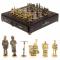 Шахматный ларец "Железнодорожники" фигуры бронза камень креноид
