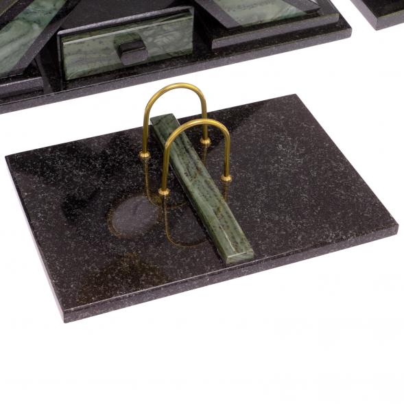 Настольный набор из офиокальцита &amp;quot;Орел&amp;quot; 125951