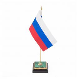 Флагшток из малахита и бронзы с позолотой