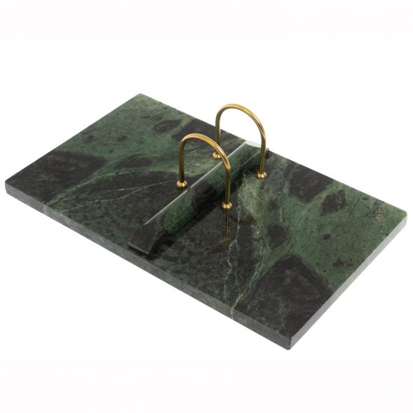 Подставка под перекидной календарь из змеевика 129860