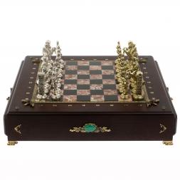 Шахматный ларец "Великая Отечественная война" камень креноид