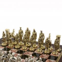 Шахматный ларец "Великая Отечественная война" камень креноид