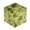 Кубик камень светло-зеленый змеевик 22 мм