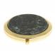 Зеркало круглое из камня серафинит цвет золото 122788