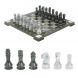 Шахматы &amp;quot;Турнирные&amp;quot; доска 41х41 см серый мрамор, змеевик 127236