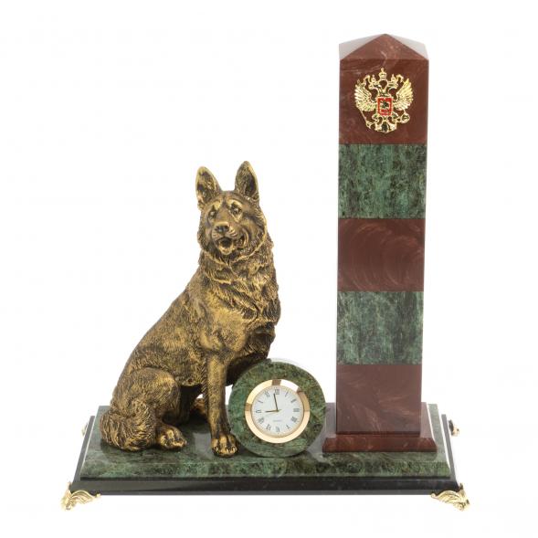 Подарочные часы из камня &amp;quot;Пограничный столб&amp;quot; 118712