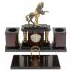 Настольный набор&amp;quot; Конь с попоной&amp;quot; из яшмы 129788