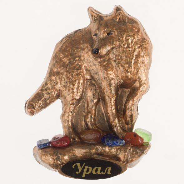 Магнит &amp;quot;Волк стоит&amp;quot; 119123