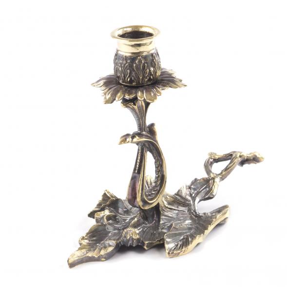 Подсвечник металлический из бронзы &amp;quot;Лоза&amp;quot; 121453