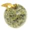 Сувенир "Яблоко" среднее камень змеевик 6х6,5 см