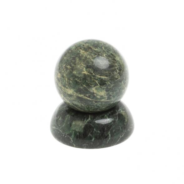 Шар 4 см из шабровского змеевика 5х5х5,5 см 127638