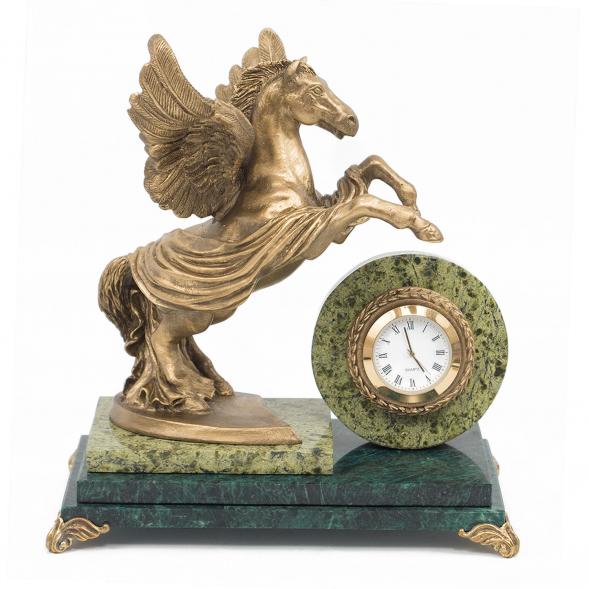 Часы &amp;quot;Пегас&amp;quot; змеевик 117530