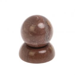 Шар 4,5 см из камня лемезит 5х5 см