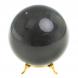 Шар из черного мрамора 10 см 123594