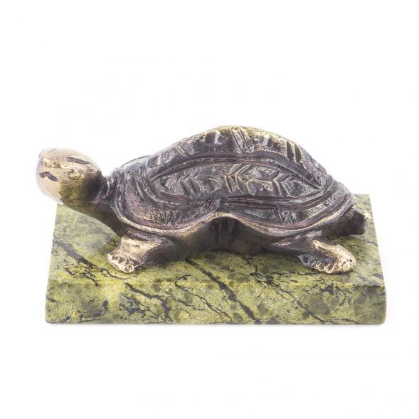 Статуэтка из бронзы и змеевика &amp;quot;Черепаха&amp;quot; 119774