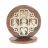 Икона настольная "Иконостас" камень обсидиан 6х2,5х6,5 см