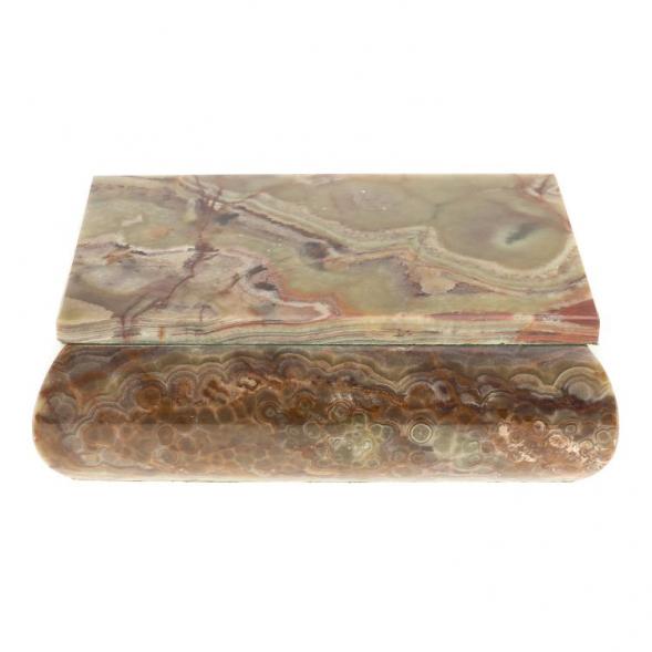 Шкатулка из оникса 15х10,5х5 см (4х6) 123950