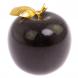Яблоко из черного змеевика 7,5х7,5х8 см 126316