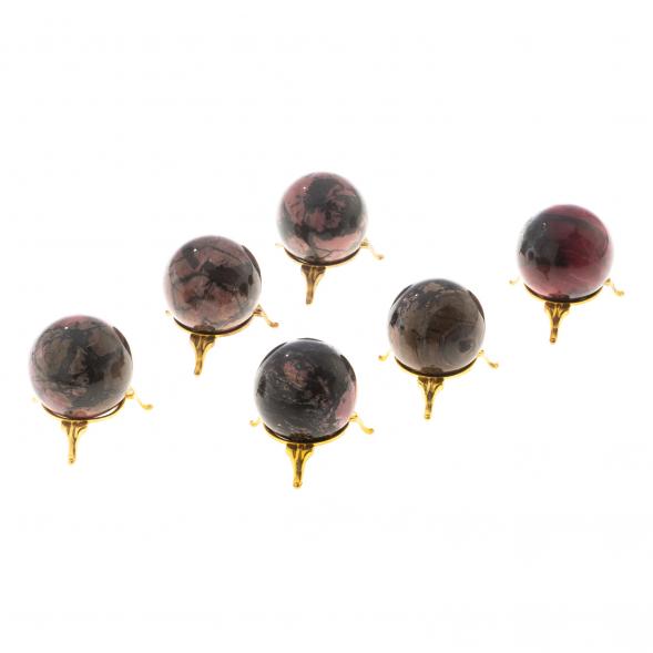 Шар из родонита 5 см 124738