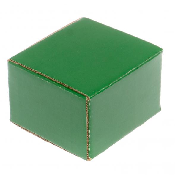 Шкатулка из камня чароит 7х7х4,5 см 125724