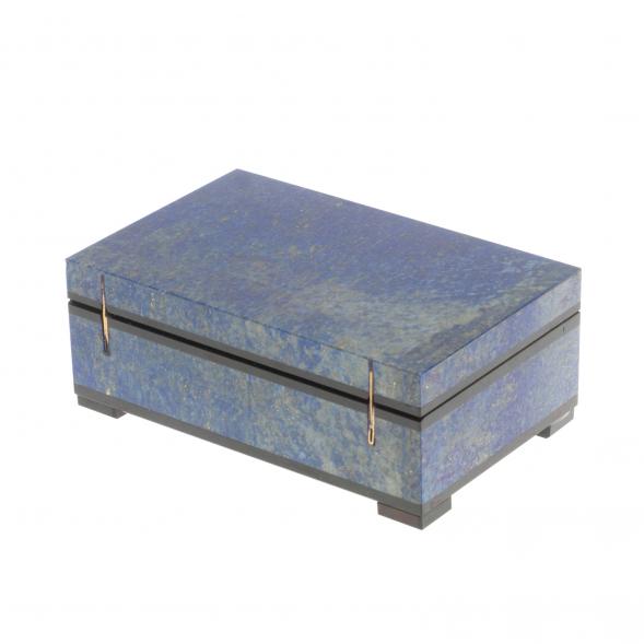 Шкатулка из афганского лазурита 12х8х4,5 см 127162