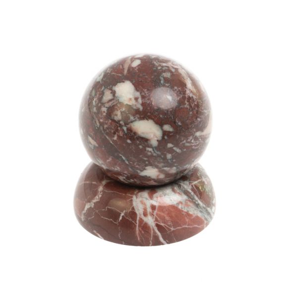 Шар 4,5 см на подставке из камня креноид 5х5 см 127642