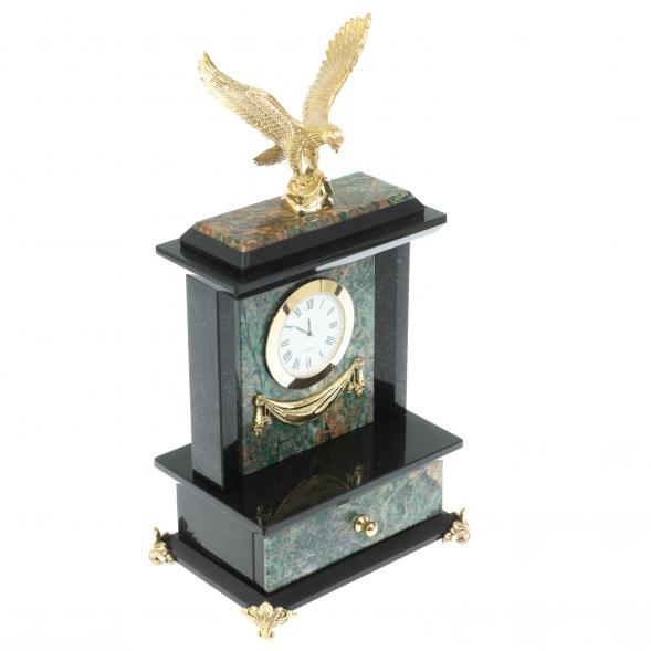 Часы &amp;quot;Орел&amp;quot; с ящиком из березита 128429