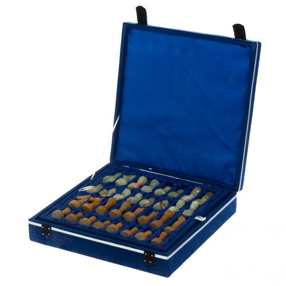 Шахматы &amp;quot;Статус&amp;quot; доска 30х30 см ракушечник оникс 128648