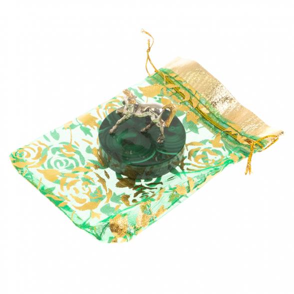 Статуэтка из бронзы &amp;quot;Лошадка&amp;quot; на малахите 129985