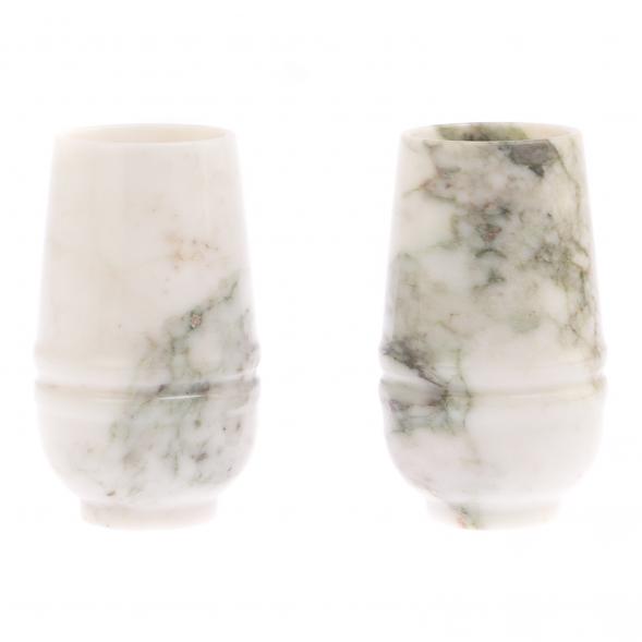 Набор стаканов &amp;quot;Семья&amp;quot; из газганского мрамора 2 шт 6,5х11 см 125878