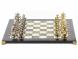 Шахматы подарочные &amp;quot;Средневековье&amp;quot; доска 44х44 см мрамор змеевик 119425