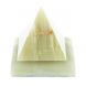Пирамида вращающая из оникса 9,5х9,5х9,5 см 128430