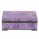 Шкатулка из камня чароит 12,5х8,5х4,5 см 126028