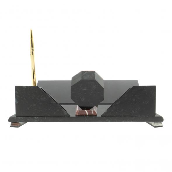 Настольный набор из камня &amp;quot;Эталон&amp;quot; креноид 127007