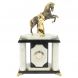 Часы &amp;quot;Конь с попоной&amp;quot; из мрамора 129252