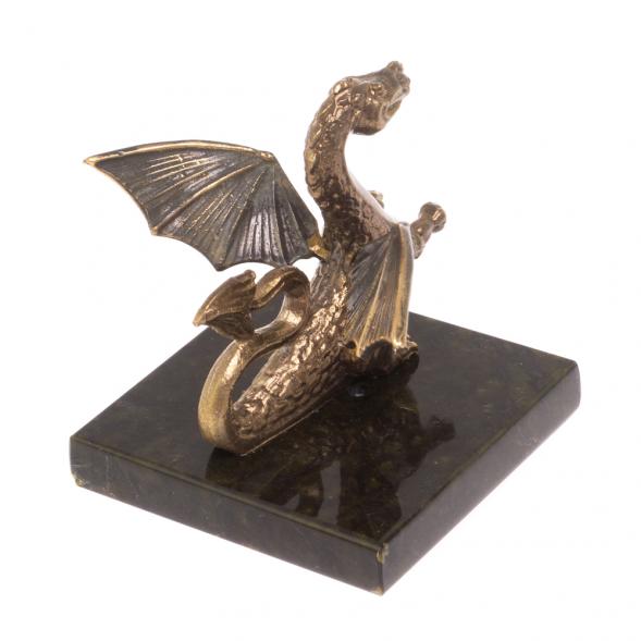 Статуэтка из бронзы &amp;quot;Дракон с крыльями&amp;quot; 5х5х6 см 126554