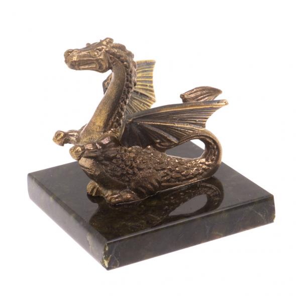 Статуэтка из бронзы &amp;quot;Дракон с крыльями&amp;quot; 5х5х6 см 126554