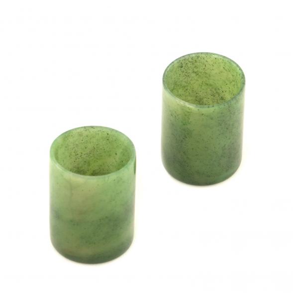 Подарочный набор две стопки из нефрита 50 мл 4х5 см 2 шт 121366