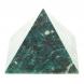 Пирамида 5,5х5,5х3,5 см камень змеевик 113855