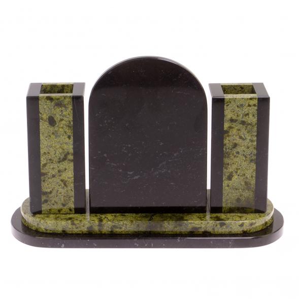 Письменный набор &amp;quot;Арка&amp;quot; из змеевика 126094