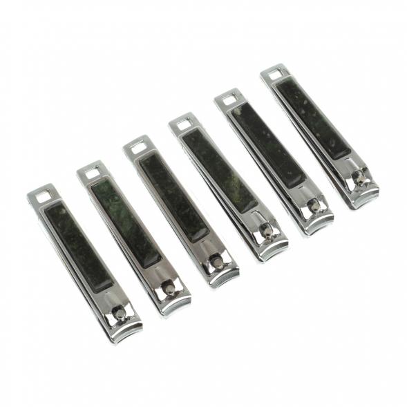 Кусачки для ногтей с камнем актиновит 129174