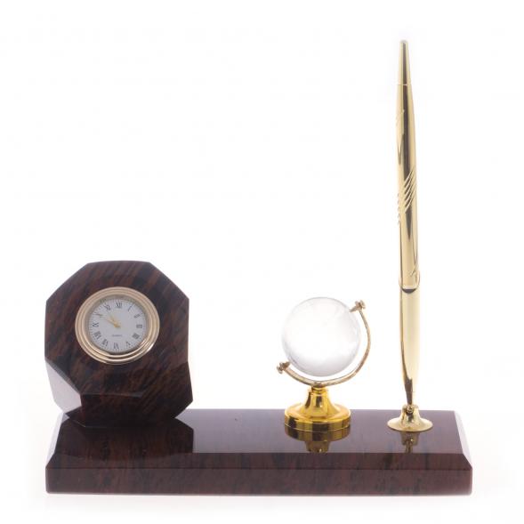 Мини-набор &amp;quot;Бочка&amp;quot; камень обсидиан коричневый 122144